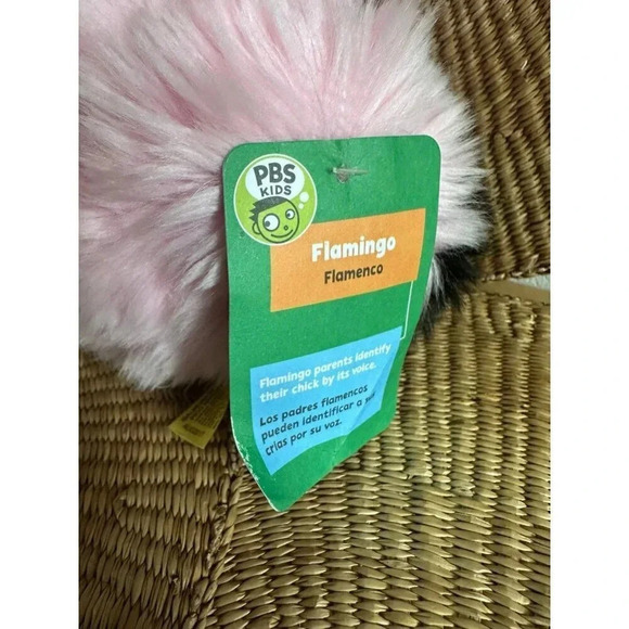 PBS Flamingo New Stuffed Animal - Picture 4 of 7